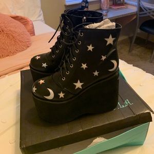 PLATFORM RAVE/FESTIVAL BOOTS